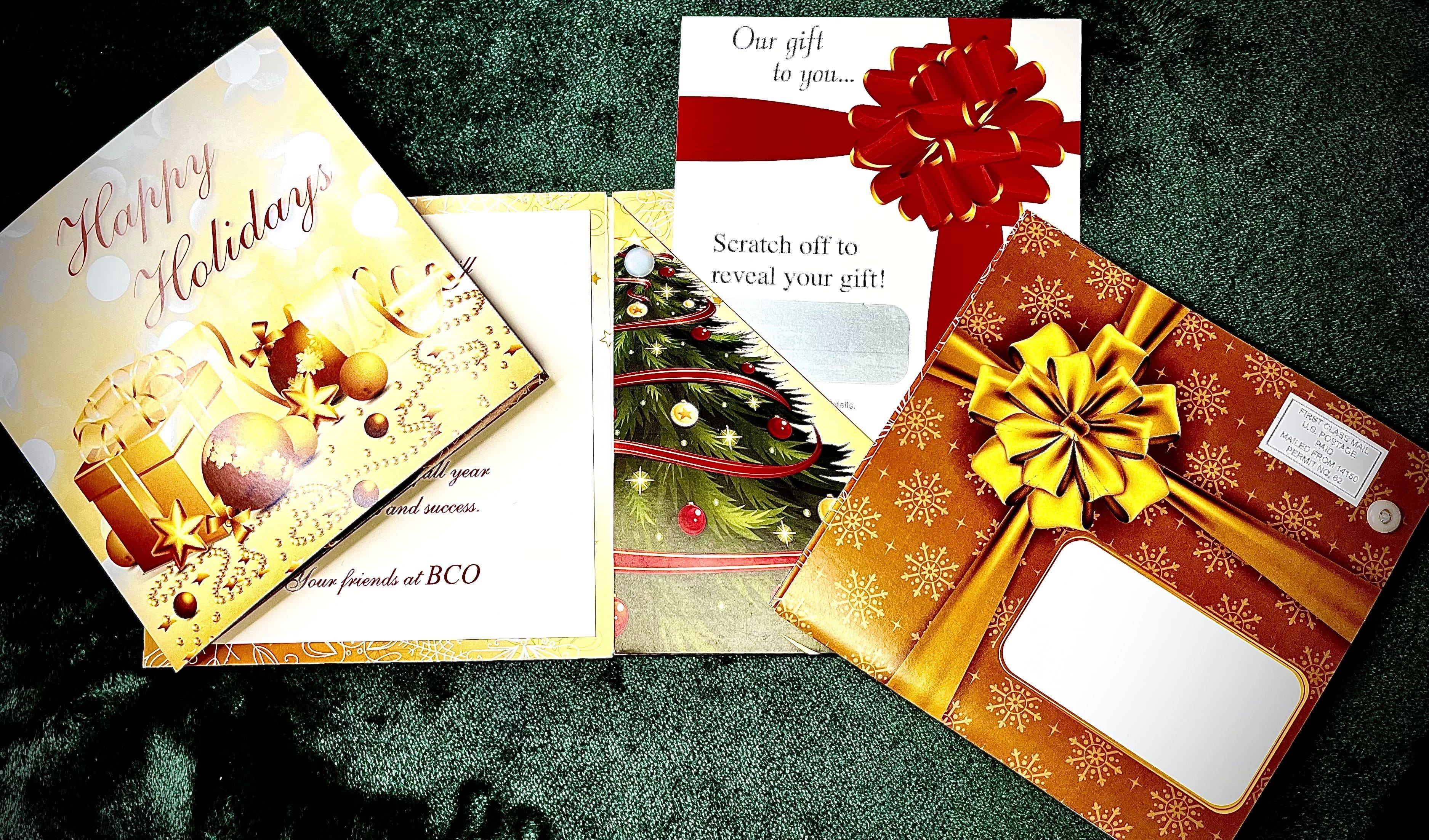 Let BCO create a gift for your clients to mail any time of the year. Variable data available for print also.