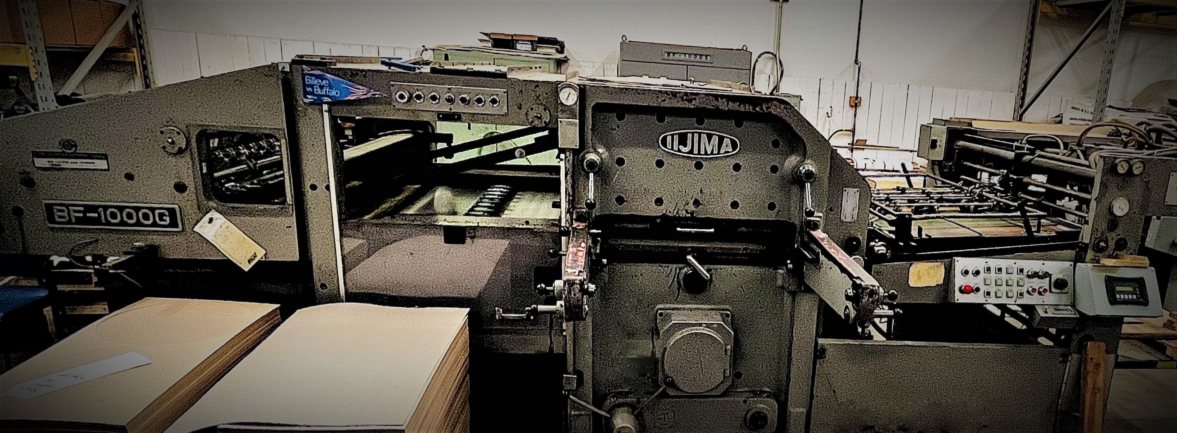 The Iijima press can diecut thin paper or something as thick as chipboard.
